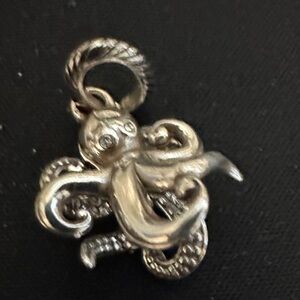 Brighton Silver Octopus Charm